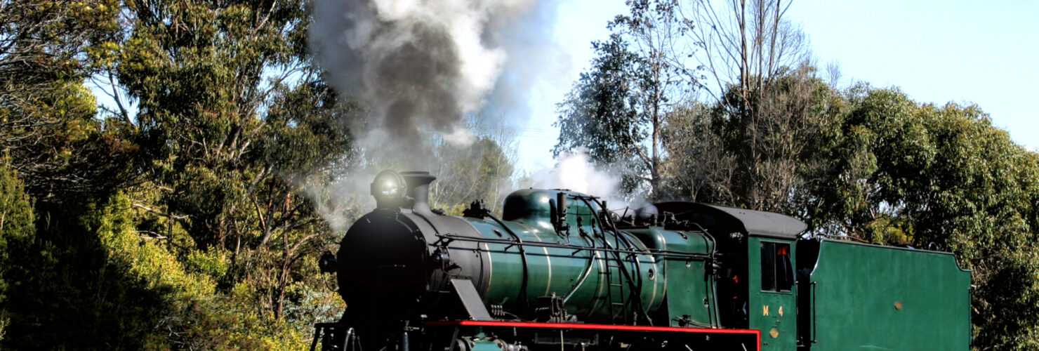 Image TAS Steamtrain near Devenport April 2021 i Stock 1312048753