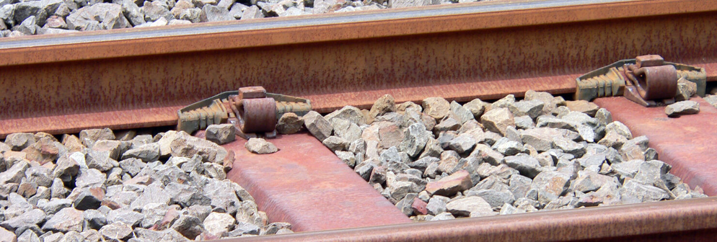 Image - rail track close up